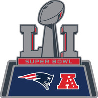 New England Patriots 2016 AFC Champs / Super Bowl LI(51) Pin