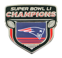 New England Super Bowl LI (51) Champions Pin -3