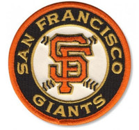 San Francisco Giants Embroidered Emblem Patch 4" - Round