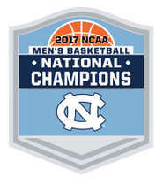 North Carolina 2017 Men's Final Four Champions Trophy Pin