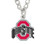 Ohio State Logo Necklace