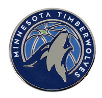 Minnesota Timberwolves Logo Pin.