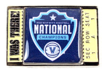 Villanova Wildcats 2018 Men's Final Four Champs "I Was There" Pin