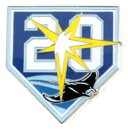 Pins Tampa Bay Rays 25th Anniversary Logo Pin