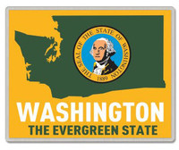 Washington Lapel Pin - The Evergreen State