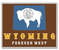 Wyoming Lapel Pin - Forever West