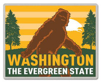 Washington Lapel Pin - Bigfoot