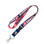 Proud To Be An American Detachable Patriotic Lanyard