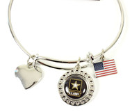 Army Dimple Adjustable Bracelet