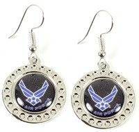 Air Force Dimple Earrings