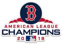 Boston Red Sox 2018 American League Champs Pin