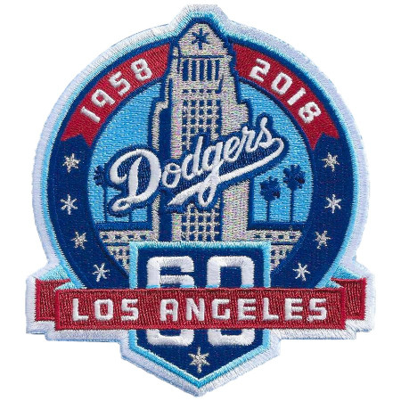 MLB Logo Los Angeles Dodgers 60 60398 Pink