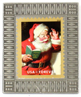 Santa Claus Christmas Forever Stamp Pin #4