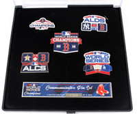 Boston Red Sox 2018 World Series Champs Five Pin Set - Limited 2,108