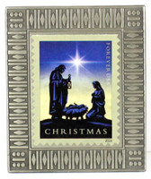 Jesus, Mary and Joseph Christmas Forever Stamp Pin