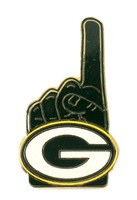 Green Bay Packers #1 Fan Pin