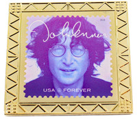 John Lennon Forever Stamp Pin 4