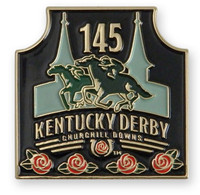 2019 Kentucky Derby 145 Logo Pin