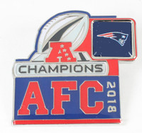 New England Patriots 2018 AFC Champions Pin