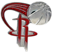 Houston Rockets Glitter Trail Pin