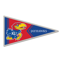 Kansas Jayhawks Pennant Pin