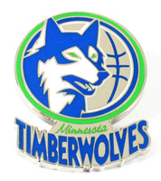 Minnesota Timberwolves Vintage Logo Pin - 1989