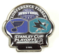 2019 NHL Western Conference Finals Blues vs. Sharks Pin