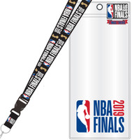 2019 NBA Finals Lanyard w/ Ticket Holder & "I Was There" Pin