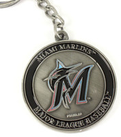 Miami Marlins Ultimate Two-Sided Key Chain