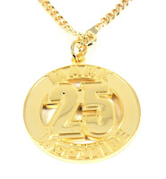 Mark McGwire #25 Medallion Necklace