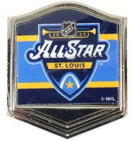 2020 NHL All-Star Game Crest Logo Pin