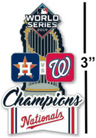 Washington Nationals 2019 World Series Champs Trophy Pin