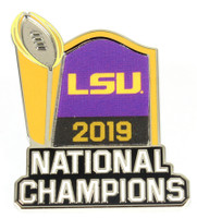 2020 LSU Tigers BCS National Champs Trophy  Pin