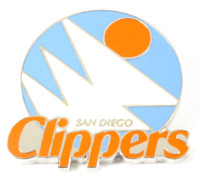 San Diego Clippers Vintage Logo Pin - 1979