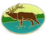 Elk Metal Magnet