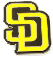 San Diego Padres Logo Pin - Gold