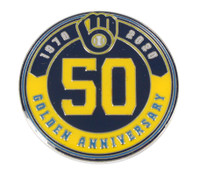 Milwaukee Brewers 50th Anniversary Pin - Limited 500