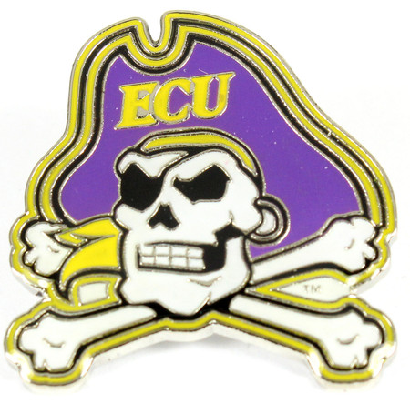 East Carolina University Logo Pin