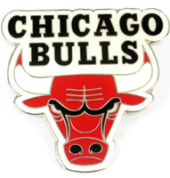 Chicago Bulls GRANDE Logo Pin - 2"