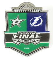 2020 NHL Stanley Cup Head To Head Pin - Stars vs. Lightning