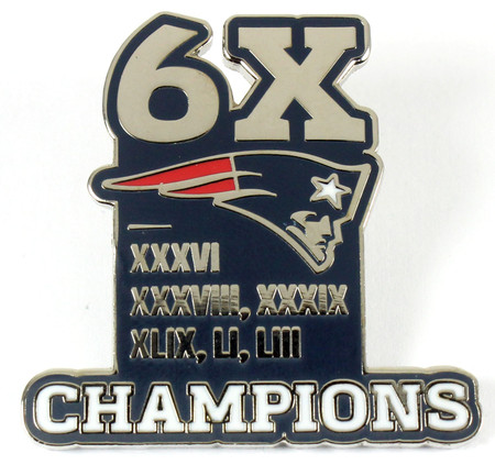 New England Patriots 2016 AFC Champions Super Bowl 51 Pin