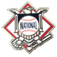 MLB National League Logo Pin