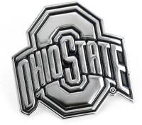 Ohio State Buckeyes Silver and Black Logo Pin