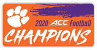 Clemson Tigers 2020 ACC Football Champions Pin