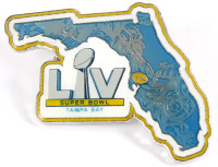 Super Bowl LV (55) Florida State Pin