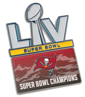 Tampa Bay Buccaneers Super Bowl LV (55) Champs Pin