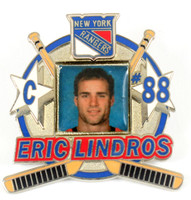 Eric Lindros New York Rangers Pin