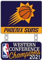 Phoenix Suns 2021 NBA Western Conference Champs Pin