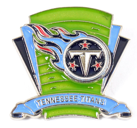 Tennessee Titans / Houston Oilers Vintage Logo Pin