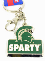 Michigan State Sparty Key Chain